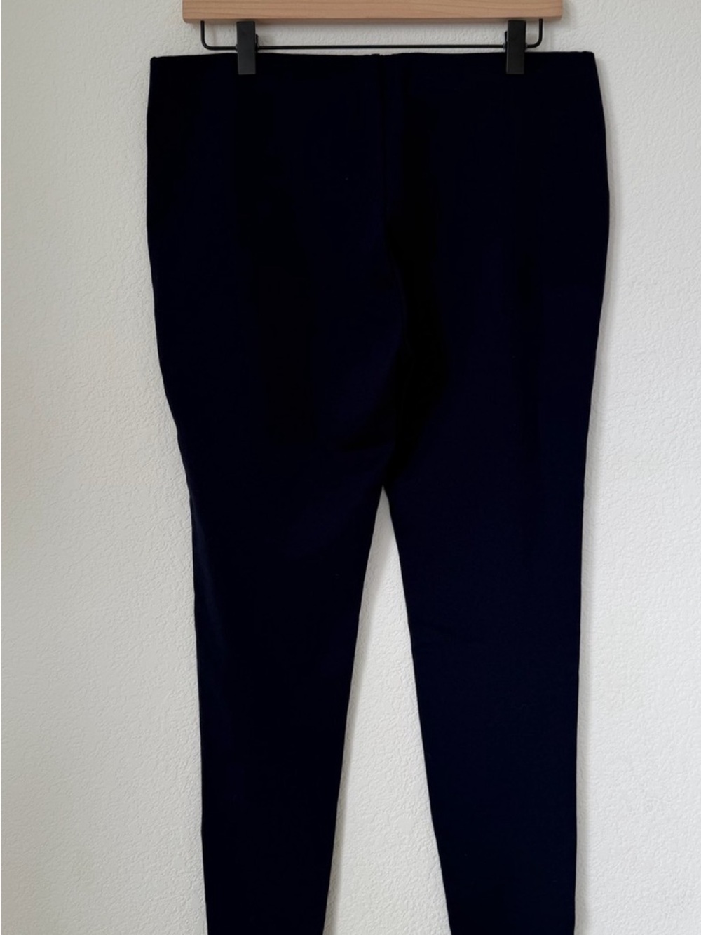 Ralph Lauren Knit Pants with Lace Inserts Black, Size Large